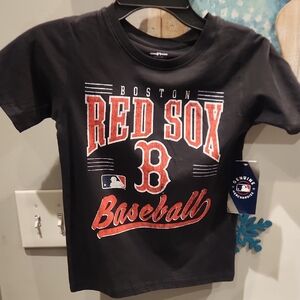 NWT Genuine Merchandise Boston Red Sox Baseball Kids Sz S (6/7) T-shirt